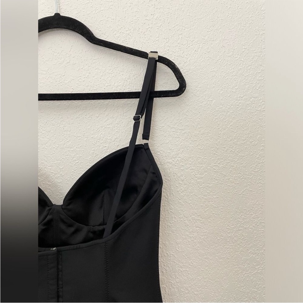 Orseund Iris Silk Black Corset Top - Picture 4 of 6